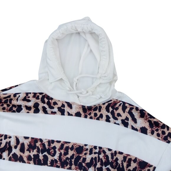 Sheilay animal print hoodie sz L - Picture 6 of 10